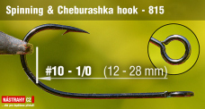 Spinning & Cheburashka hooks 815 Sickle