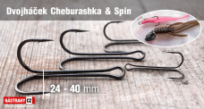 Double hook Cheburashka & Spin