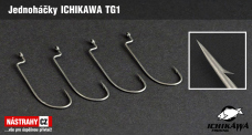 Single hook ICHIKAWA TEFLON TG1