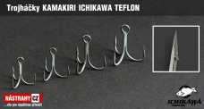 Treble hook KAMAKIRI ICHIKAWA TEFLON