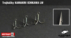 Treble hook KAMAKIRI ICHIKAWA TEFLON LW