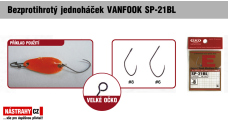 Barbless hook VANFOOK SP-21BL