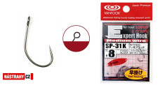 Barbless hook VANFOOK SP-31K BL