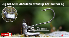 MATZUO Aberdeen Stand Up Jig #2 - 22 mm - 5 pcs