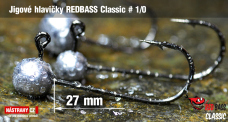 Jig REDBASS Classic #1/0 - 27 mm 