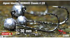 Jig REDBASS Classic #2/0 - 30 mm