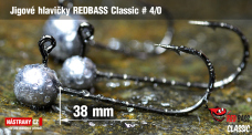 Jig REDBASS Classic #4/0 - 38 mm