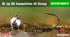 Barbless Jig RB Competition #6 Strong - 19 mm