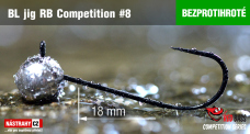 Barbless Jig RB Competition #8 - 18 mm