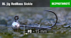 BL jig REDBASS Sickle #8 - 14 mm