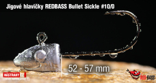 Jig REDBASS Bullet Sickle #10/0 - 57 mm