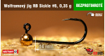 #8 - 0,35 g, Gold, 5 pcs