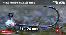 Jig REDBASS Sickle #1 - 24 mm