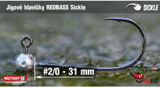 Jig REDBASS Sickle #2/0 - 31 mm