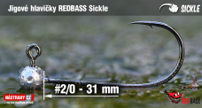 Jig REDBASS Sickle #2/0 - 31 mm