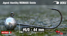 Jig REDBASS Sickle #6/0 - 44 mm