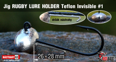 Jig Teflon Invisible RUGBY - Lure holder #1 - 28 mm