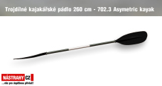 Three-piece Paddle 702.3 Asymetric 260 cm