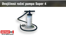 Double-action hand pump Super 4/2