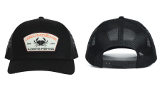 Cap GRUNDÉNS Always Fishing Trucker- Black