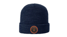 Winter hat GRUNDÉNS Anchor Waffle Beanie - Navy