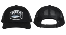 Cap GRUNDÉNS Bluefin Trucker - Solid Black