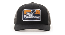 Cap GRUNDÉNS Commercial Boat Trucker - Black