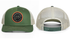 Cap GRUNDÉNS Hook Trucker FP - Army Olive/Tan 