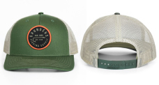 Cap GRUNDÉNS Hook Trucker FP - Army Olive/Tan 