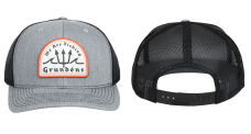 Cap GRUNDÉNS Poseidon Trucker - Heather Grey/Black