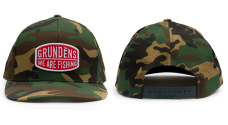 Cap GRUNDÉNS We Are Fishing Camo Trucker - Camo