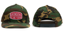 Cap GRUNDÉNS We Are Fishing Camo Trucker - Camo