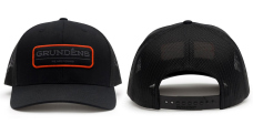 Cap GRUNDÉNS We Are Fishing Trucker - Solid Black