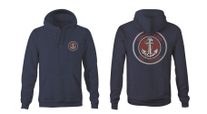 Hoodie GRUNDÉNS Displacement DWR - Heather Navy