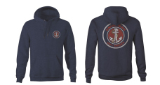 Hoodie GRUNDÉNS Displacement DWR - Heather Navy