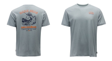 T-Shirt GRUNDÉNS Dark Seas X Battlelines - Silver