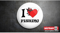 Badge: I love fishing