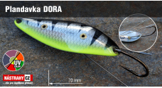 Weedless Pike Spoon DORA Troutbait 