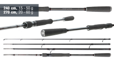 Rod Daiwa Fuego Predator Travel Spin