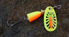 Spinner BLUE FOX VIBRAX Fluorescent 1