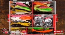 Big discounted set RedBass "Zander jig"