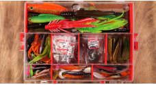 Universal large discounted set perch / zander / pike / trout "Cheburashka" 2024