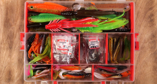 Universal large discounted set perch / zander / pike / trout "Cheburashka" 2024