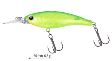 Wobbler DAIWA Steez Shad 60SP-SR - 6 cm