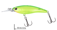 Wobbler DAIWA Steez Shad 60SP-SR - 6 cm