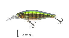 Wobbler DAIWA Tournament Tightwave Shad - 7,5 cm