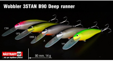 Wobbler 3STAN B90 DEEP RUNNER