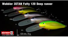 Wobbler 3STAN Fatty 120 Deep runner