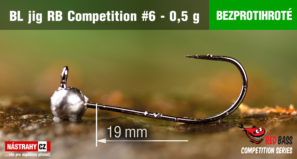 Barbless Jig RB Competition #6 - 19 mm