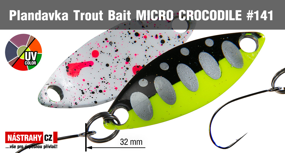Spoons Trout Bait - MICRO CROCODILE 2,8 g